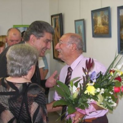 Tóth Ferenc kiállításásnak megnyitója