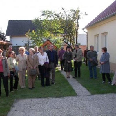 Čeněk Žiaček kiállításmegnyitója