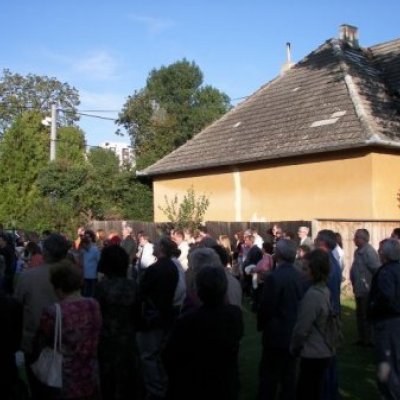 Čeněk Žiaček kiállításmegnyitója