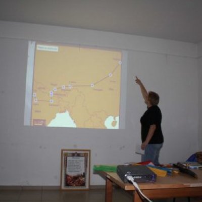 Az útvonal Kina-Tibet-Nepál_India