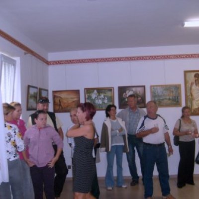 Családi hétvége és kiállítás M. Lišková képeiből