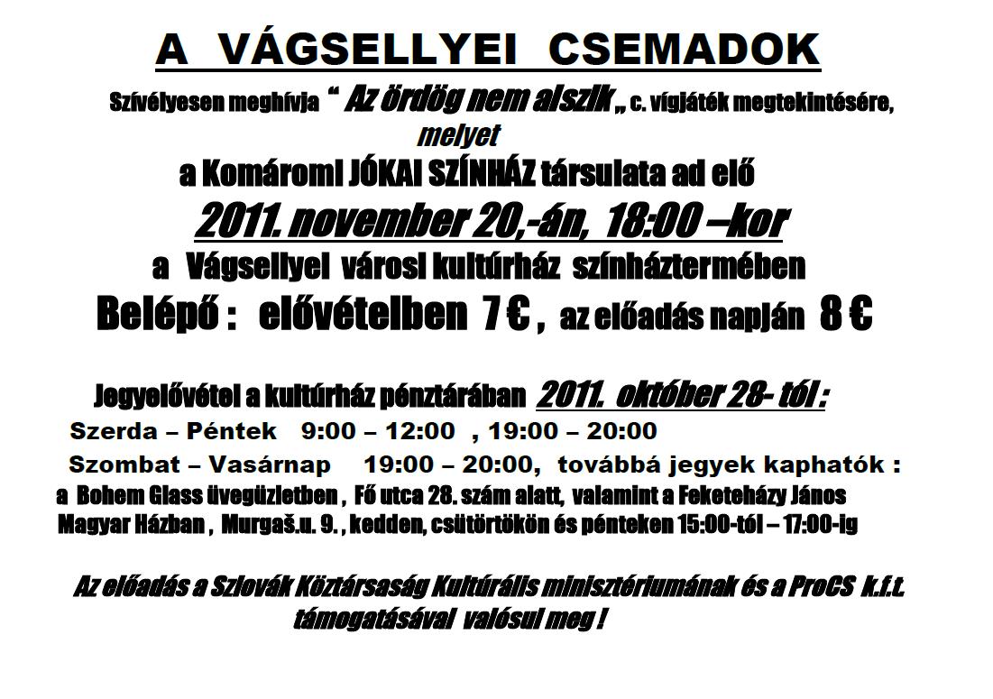 Az ördög nem alszik