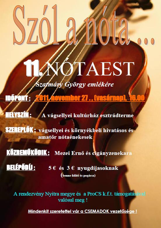 Szól a nóta