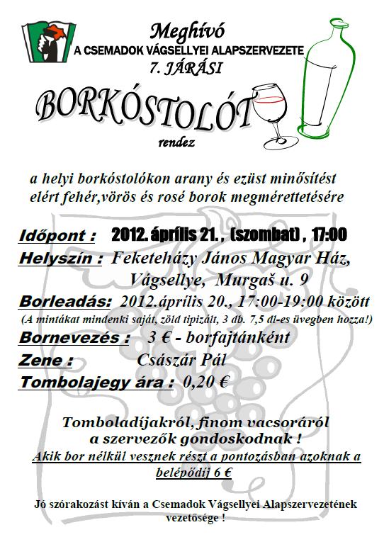 7. JÁRÁSI BORKÓSTOLÓ