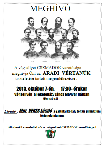ARADI VÉRTANÚK