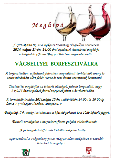 VÁGSELLYEI BORFESZTIVÁL