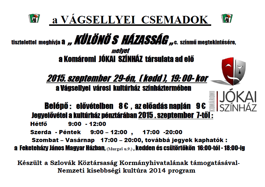 KÜLÖNÖS HÁZASSÁG