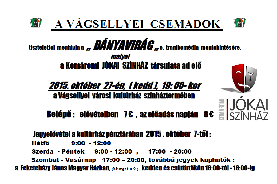 Bányavirág - színházi előadás