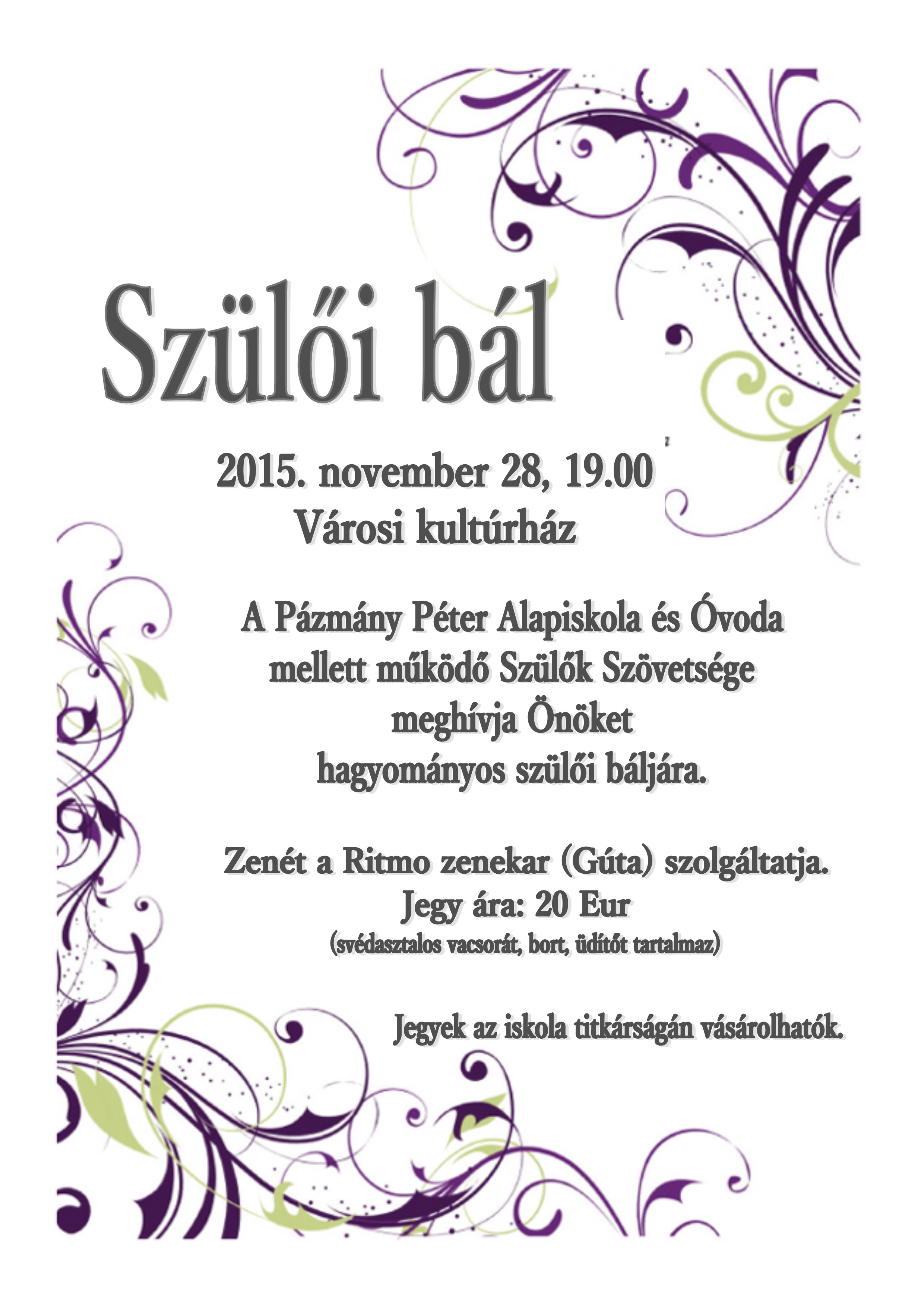 Szülői bál