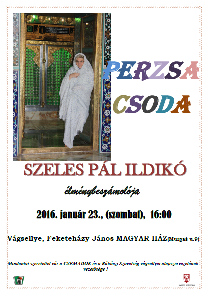 Perzsa csoda - Szeles Pál Ildikó élménybeszámolója