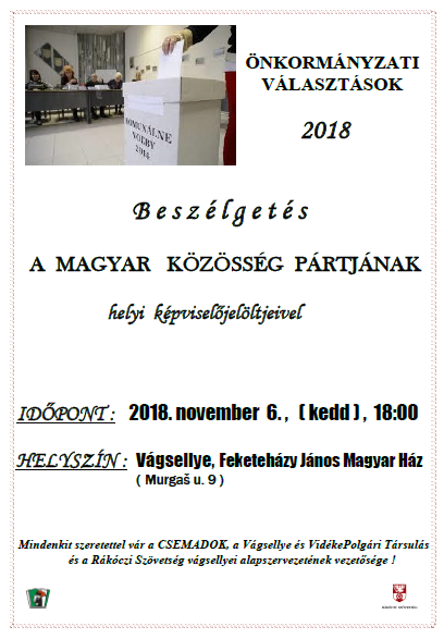 ÖNKORMÁNYZATI VÁLASZTÁSOK 2018