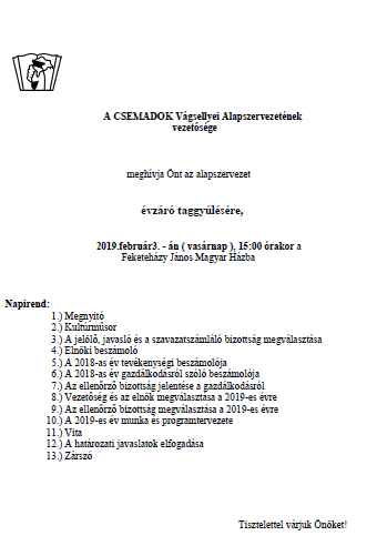 Évzáró 2019