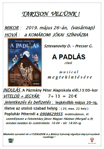 Tartson velünk a Padlásra!