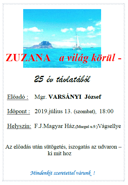 Zuzana a világ körül - 25 év távlatából
