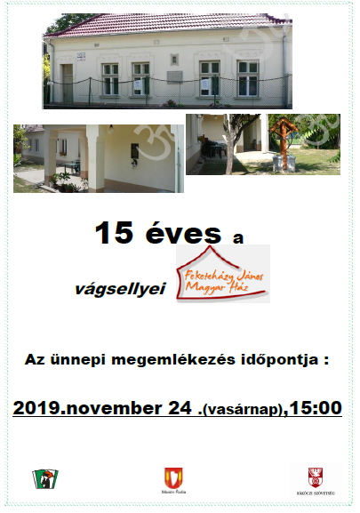 15 éves a vágsellyei Feketeházy János Magyar Ház