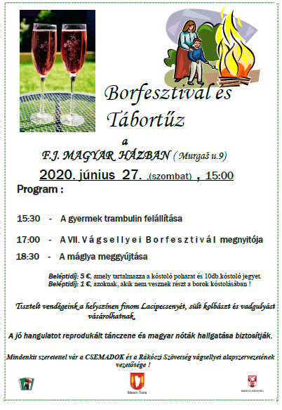 Borfesztivál és Tábortűz