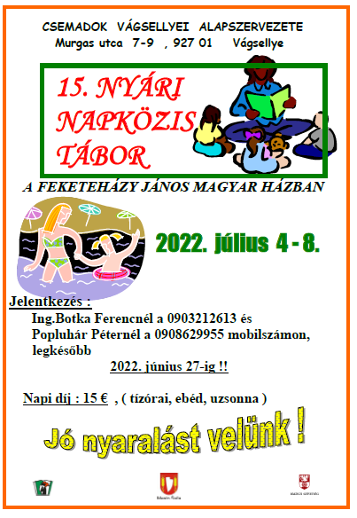 15. Nyári tábor 2022