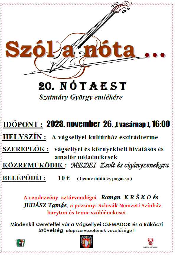Szól a nóta ...