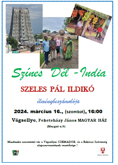 Színes Dél - India SZELES PÁL ILDIKÓ élménybeszámolója