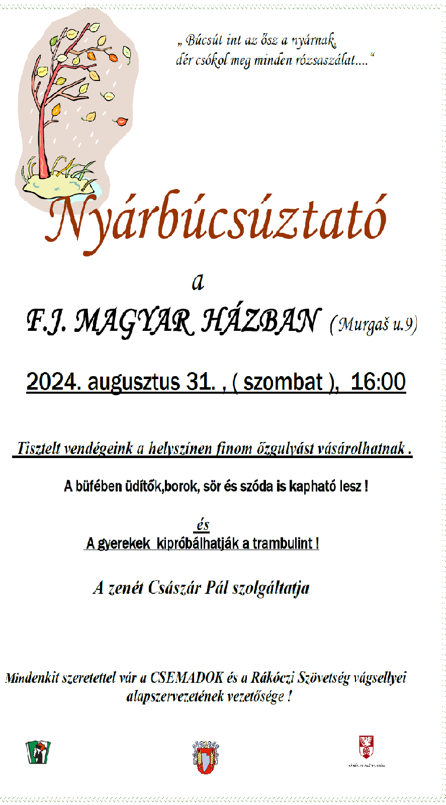 Nyárbúcsúztató 2024