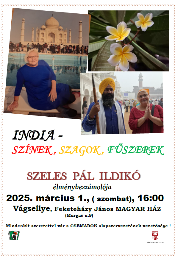INDIA - SZÍNEK, SZAGOK, FŰSZEREK