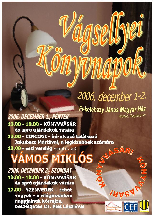 Vágsellyei könyvnapok