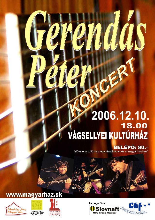 Gerendás Péter koncert