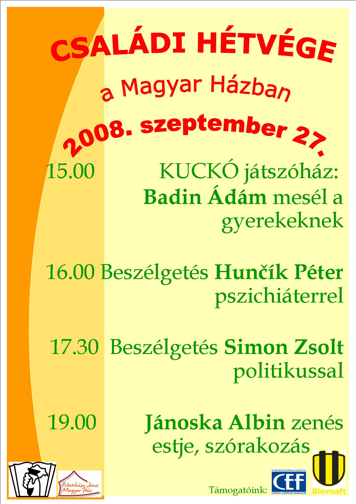 Családi hétvége
