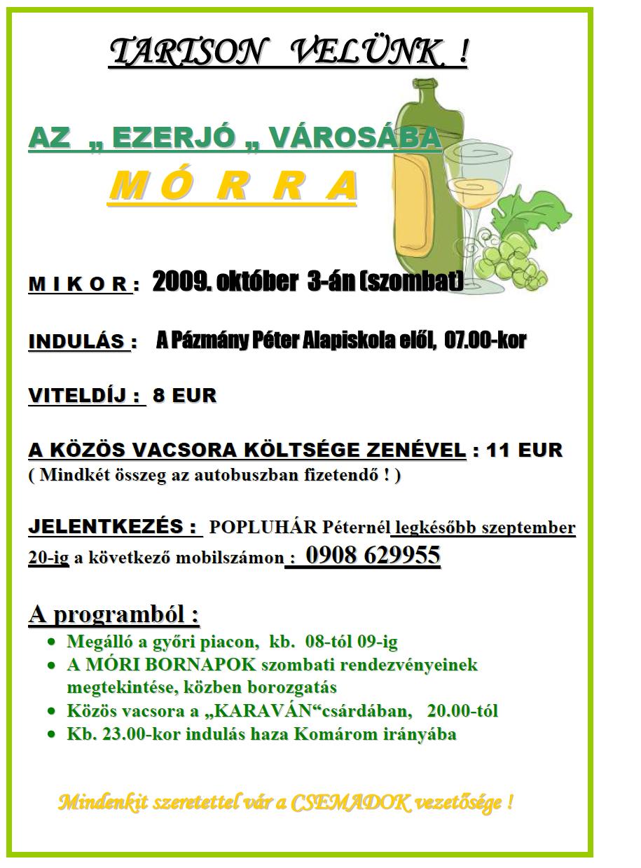 Tartson velünk az